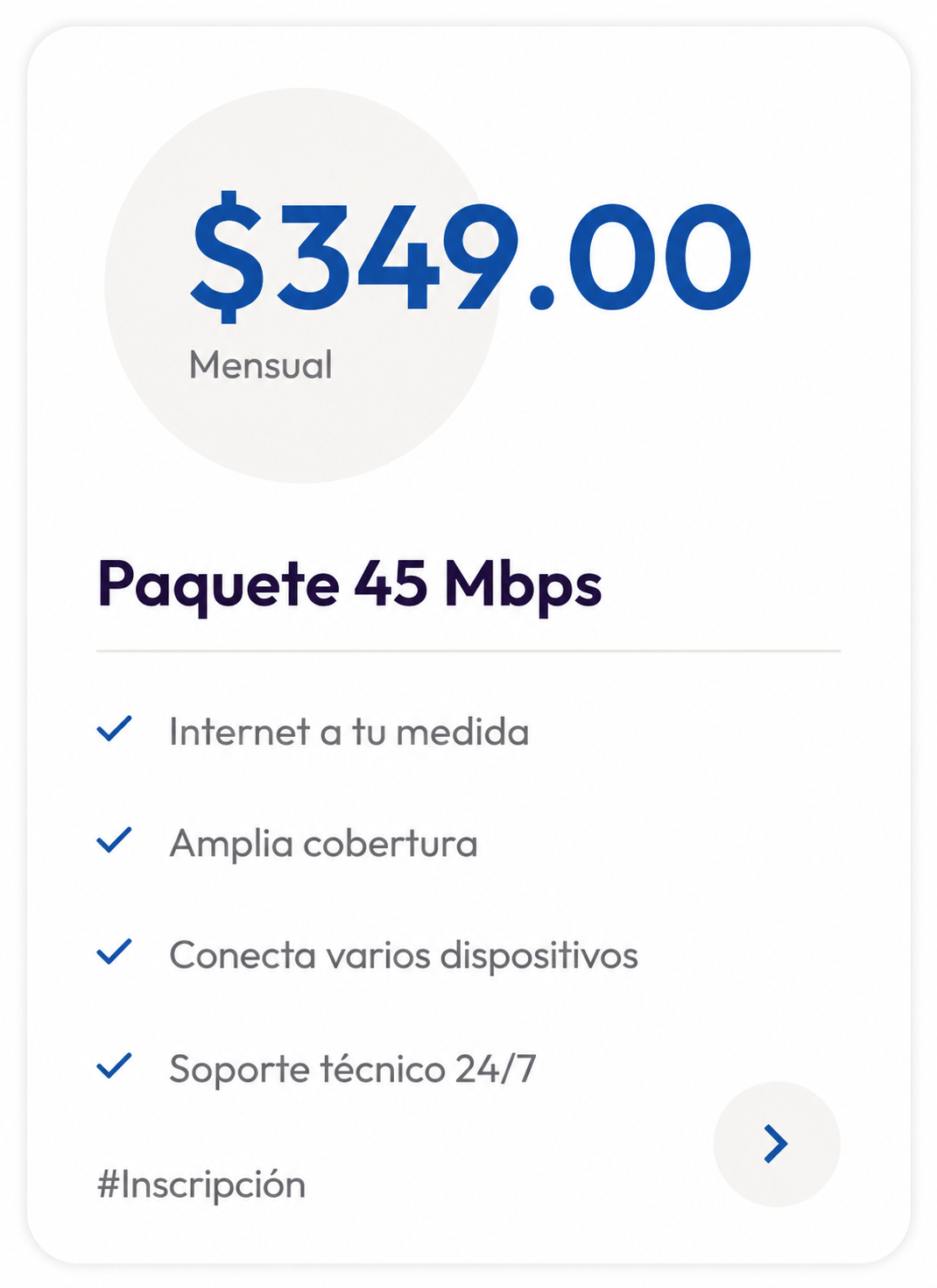 Paquete de antena 45Mbps